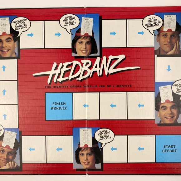 Hedbanz vintage party board game, 1991 version, incomplete, one band missing - Picture 2 of 7